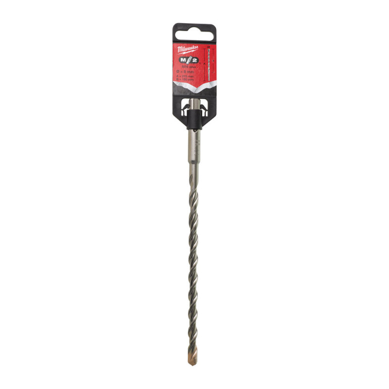 Бур SDS-PLUS M2 MILWAUKEE, діаметр 8,0х210х150мм