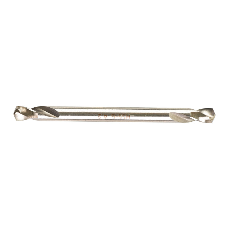 Свердло по металу HSS-G MILWAUKEE, DIN 1412 C, діаметр 4,2х55х14мм, двостороннє, (10шт), пластикова коробка