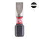 Біта SHOCKWAVE MILWAUKEE, SL0,8x5,5, 25мм, (2шт)