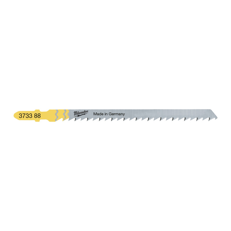 Полотна для лобзиків T101DP Sp. MILWAUKEE, 105х4,0мм, (5шт), (деревина, прямий різ)