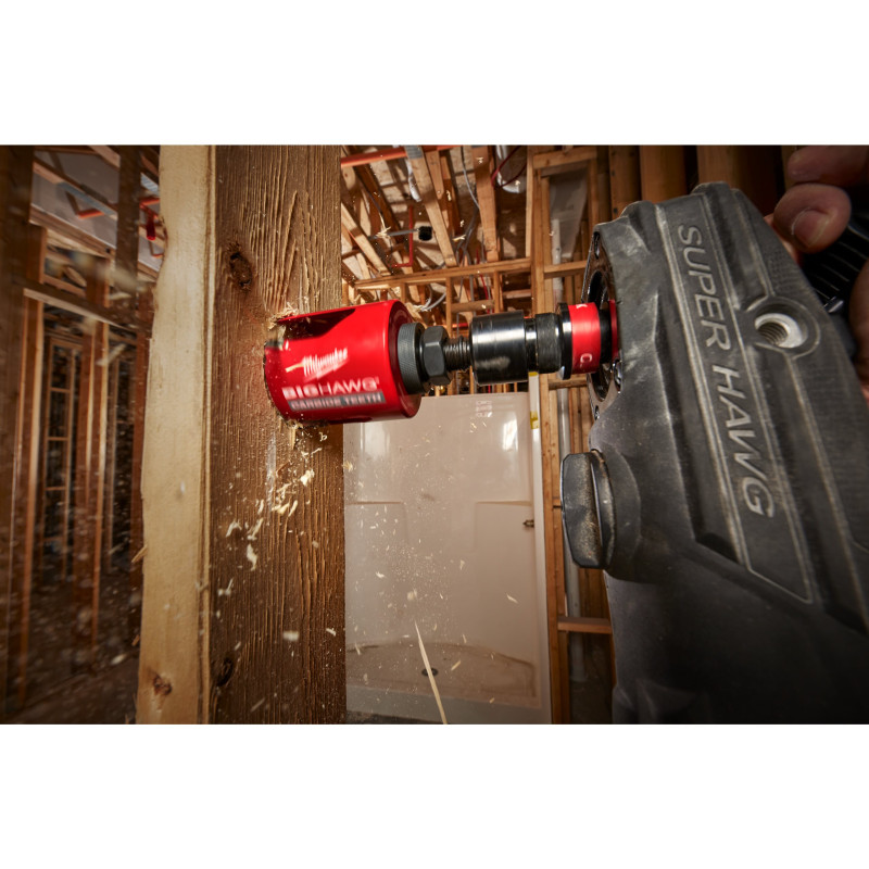 Коронка по мультіматеріалу BIG HAWG TCT MILWAUKEE, діаметр 65 мм