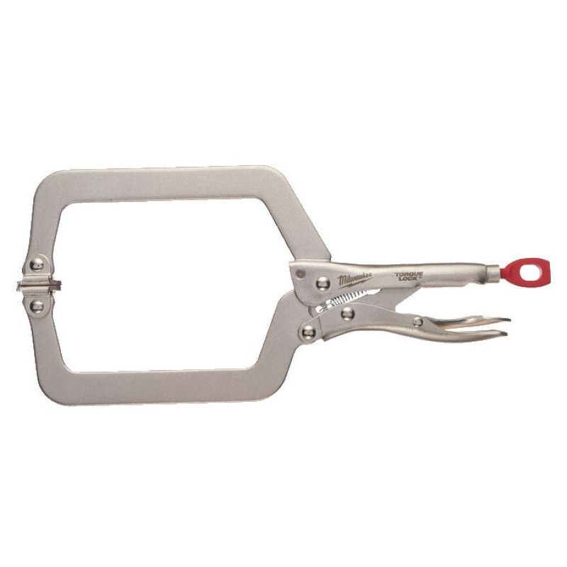 Затискач-струбцина тип С Torque Lock MILWAUKEE, 88х114мм (шарнірні губки), 230мм