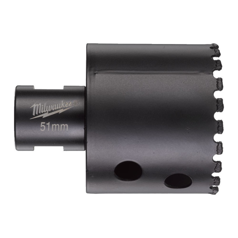 Коронка алмазна Diamond Max MILWAUKEE M14, діаметр 51мм (сухе свердління)