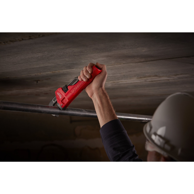 Ключ розвідний трубний Cheater 3-в-1 стальной MILWAUKEE, діаметр 63мм, 250/450/600мм