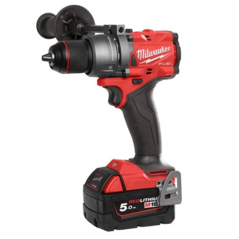 Дриль-шуруповерт з ударом акумуляторний безщітковий MILWAUKEE, M18 FPD3-502X, 158Нм (зарядний пристрій М12-18 FC, 2 акумулятори