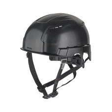Шолом захисний з ремінцем EN 12492 BOLT200 MILWAUKEE, вентильований, чорний