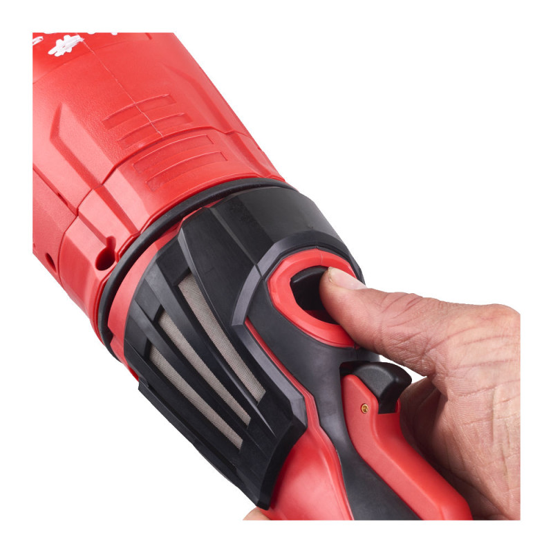 Шліфмашина кутова MILWAUKEE, AGV 22-230 E, 2200Вт, діаметр 230мм (захисний кожух, антивібраційна рукоять, опорна та притискна га