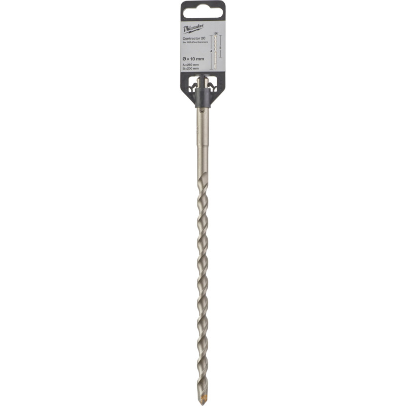 Бур SDS-PLUS Contractor MILWAUKEE діаметр 10x260х200мм