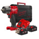 Гайкокрут акумуляторний безщітковий MILWAUKEE 1/2" (881 Нм) M18 FMTIW2F12-502X, з фрикційним кільцем, (+ заряд.пристрій, 2 акуму