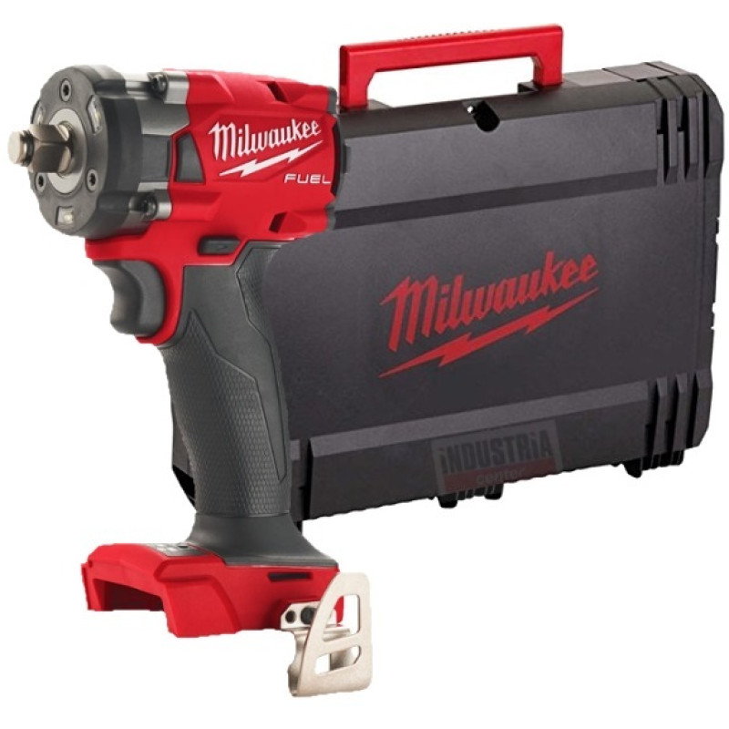 Гайковерт акумуляторний безщітковий 1/2'' MILWAUKEE, M18 FIW2F12-0Х, 339Нм, з кільцем (каркас, кліпса для реміня, HDкейс)