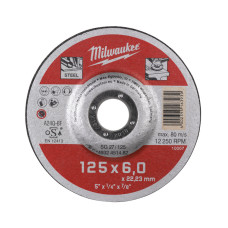 Диск зачистний по металу MILWAUKEE, SCS 41/125х6, діаметр 125мм (заміна на 4932502214)