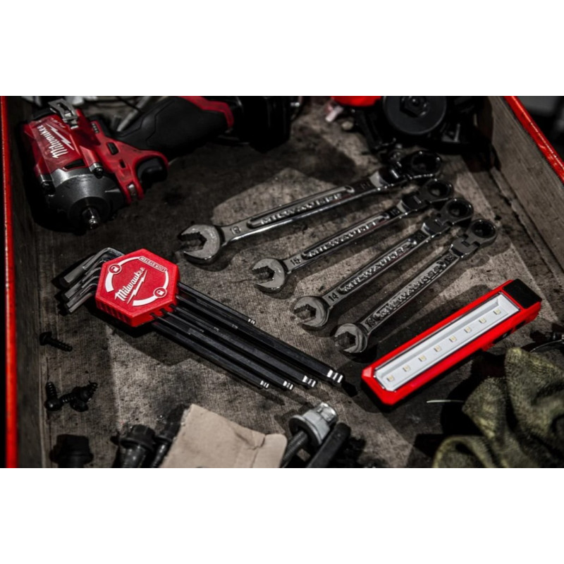 Ключ Г-образний шестигранний компактний MILWAUKEE, Hex 4,0мм з кулькою