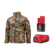Куртка з підігрівом MILWAUKEE, M12 HJCAMO6-201 (XXXL), камуфляжна (розмір XXXL) (+зар.пр., 1 акум.Х 2Аг)