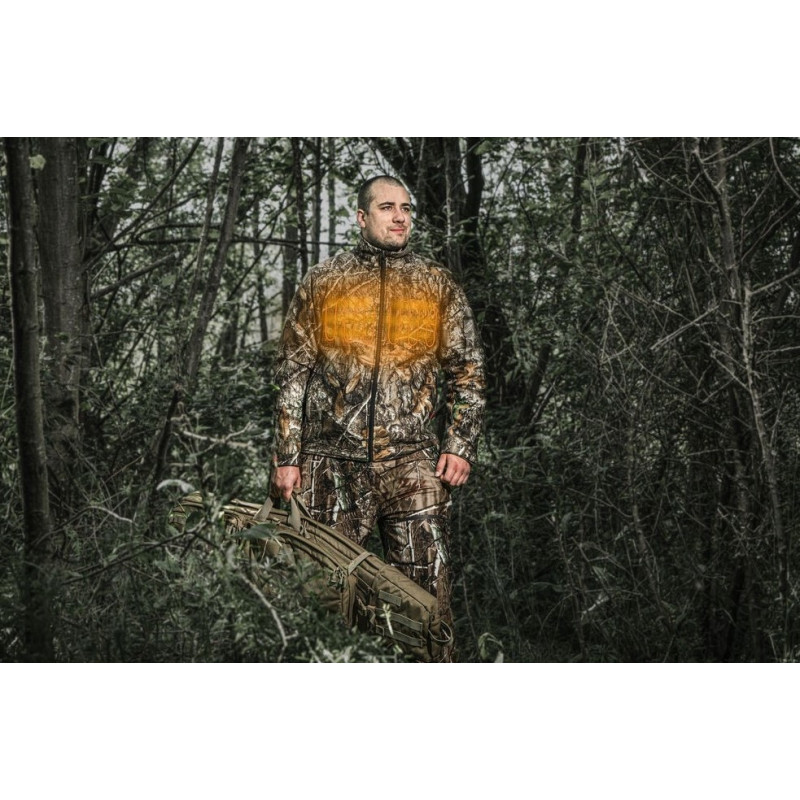 Куртка з підігрівом MILWAUKEE, M12 HJCAMO6-201 (XXXL), камуфляжна (розмір XXXL) (+зар.пр., 1 акум.Х 2Аг)