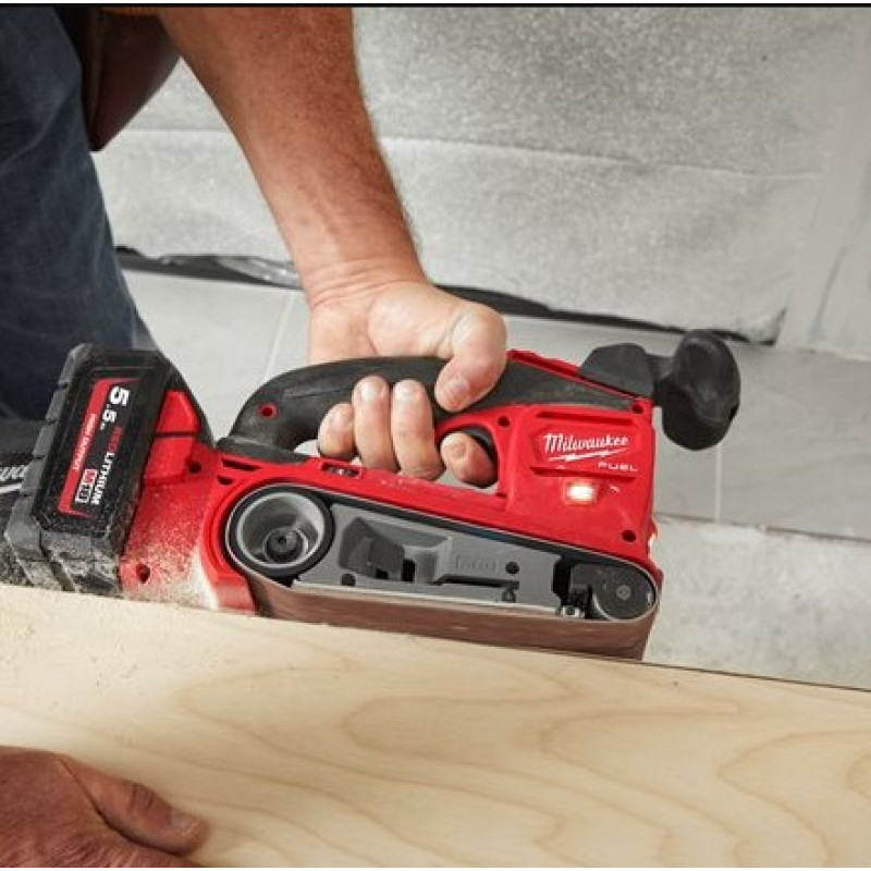 Стрічка шліфувальна MILWAUKEE, 100х560мм, зерно 150 (5шт)