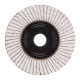 Диск пелюстковий MILWAUKEE SLC50/125G40 Aluminium, діаметр 125 мм/зерно 40