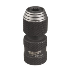 Перехідник ударний ShW MILWAUKEE, з квадрата 3/8'' на 1/4'' Hex