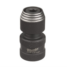 Перехідник ударний ShW MILWAUKEE, з квадрата 1/4'' на 1/4'' Hex