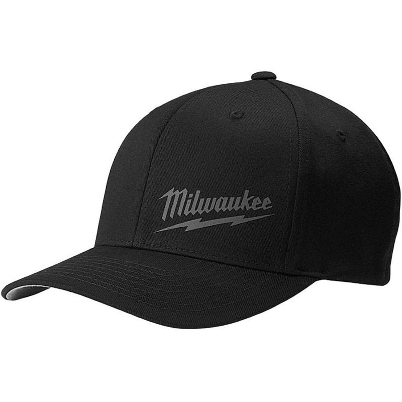 Бейсболка MILWAUKEE, BCS BL LXL, чорна, розмір L/XL