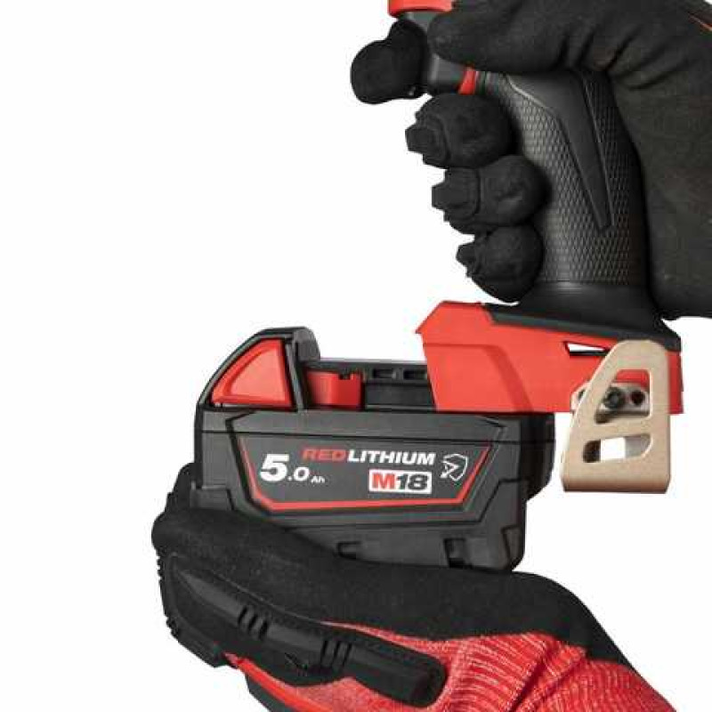 Енергокомплект Li-Ion MILWAUKEE, M18 NRGCR-502 (зарядний пристрій M12-18FC, 2 акумулятори М18 B5-CR 5Аг)