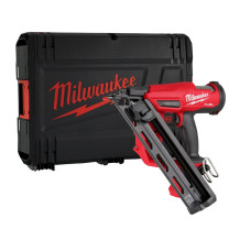 Пістолет цвяхозабивний акумуляторний безщітковий MILWAUKEE, M18 FN15GA-0X, 32-64мм (каркас, HDкейс)