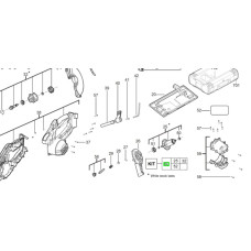 Якір в комплекті з редуктором для M18FMCS MILWAUKEE