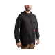 Толстовка MILWAUKEE, WH MW BL XXL, з капюшоном, чорна, розмір XXL