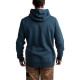 Толстовка MILWAUKEE, WH MW BLU L, з капюшоном, синя, розмір L
