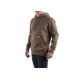 Толстовка MILWAUKEE, WH MW BR XXL, з капюшоном, коричнева, розмір XXL