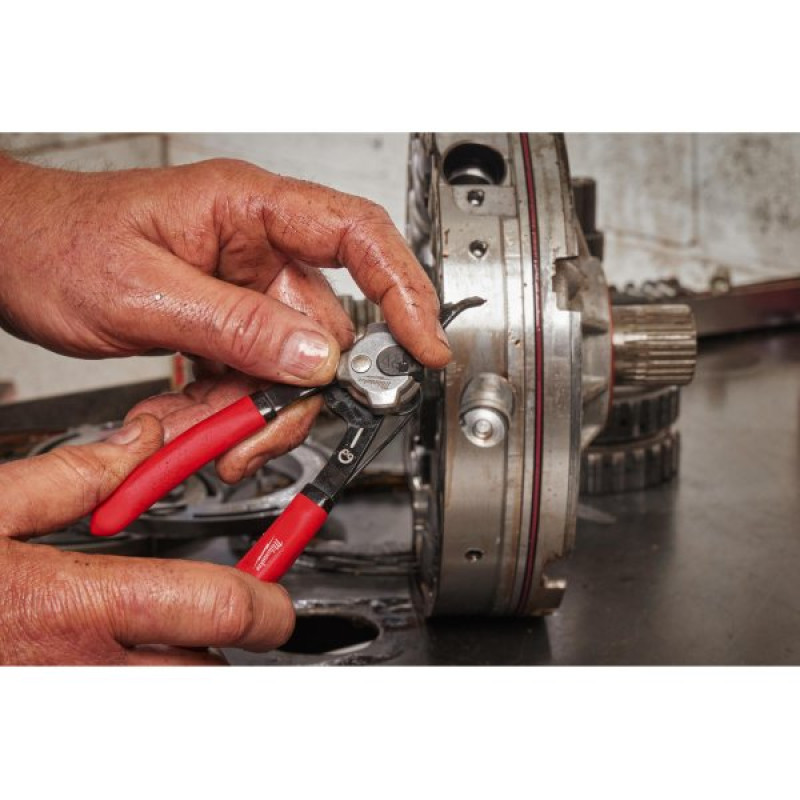 Знімач стопорних кілець 45град. MILWAUKEE, 0,9мм, (стискання/розжим)