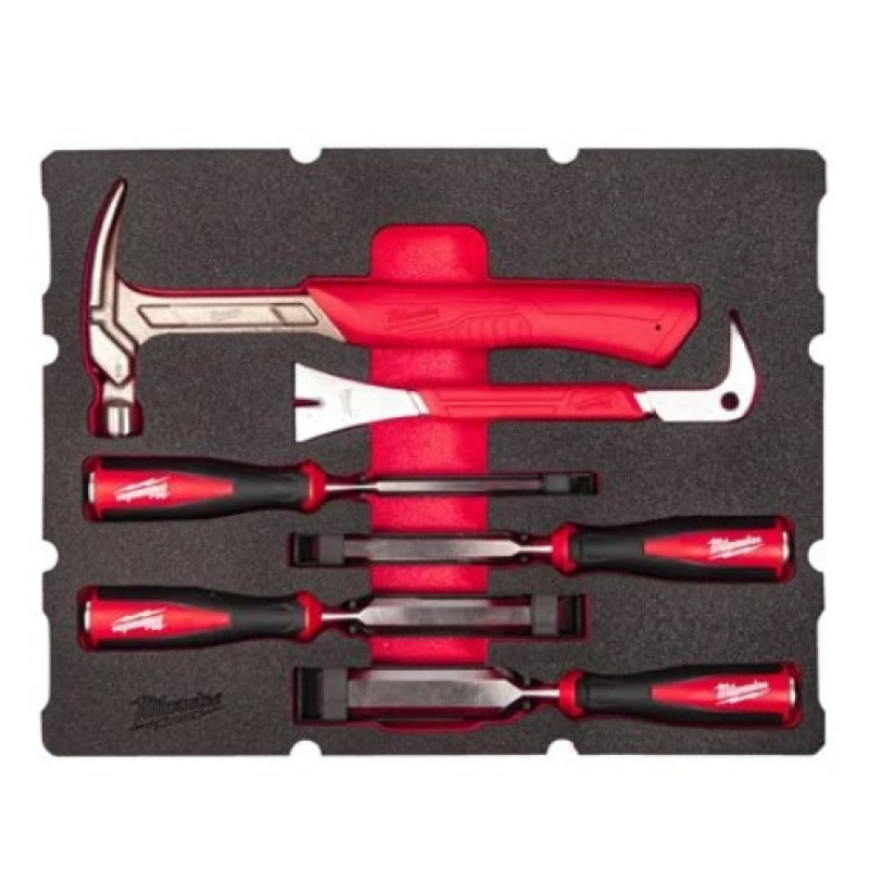 Ложемент для ящика з висувними шухлядами PACKOUT MILWAUKEE з теслярским інструментом (6шт)