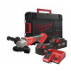 Шліфмашина кутова акумуляторна безщіткова MILWAUKEE, M18 BLSAG125X-402X, діаметр 125мм (зарядний.пристрій М12-18 С, 2 акумулятор