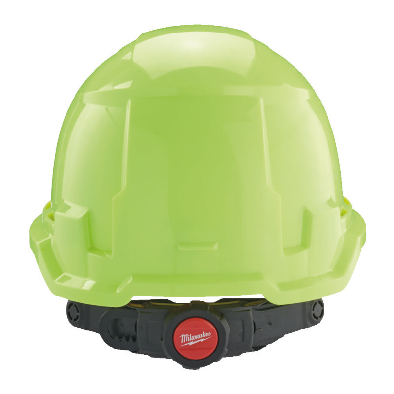 Каска захисна BOLT100 Hi-Vis MILWAUKEE, не вентильована, жовта
