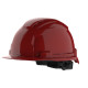 Каска захисна BOLT100 MILWAUKEE, вентильована, червона