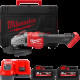 Шліфмашина кутова - болгарка акумуляторна безщіткова MILWAUKEE, M18 FHSAG125XB-552X, діаметр 125мм