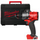 Дриль-шуруповерт акумуляторний безщітковий MILWAUKEE, M18 FDD3-0X,158Нм (каркас, кліпса для ременя, бічна ручка, HDкейс)