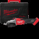 Шліфмашина кутова - болгарка акумуляторна MILWAUKEE M18FSAGF125XB-0X, діаметр 125мм (антивібраційна бокова рукоятка, захисний ко