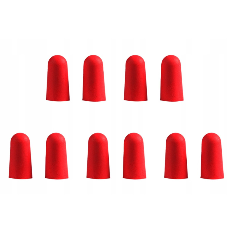 Беруші одноразові пінні червоні MILWAUKEE, (10 пар)