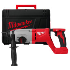 Перфоратор акумуляторний SDS-PLUS MILWAUKEE, M18 BLHACD26-0X, 2,6 Дж (каркас, HDкейс)
