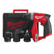 Дриль-шурупокрут акумуляторний MILWAUKEE, M12 FDDXKIT-0X, 34Нм (4 насадки FIXTEC, кліпса для ременя, HD кейс)