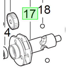 Вал розподільчий для M18FMTIW2F12 MILWAUKEE
