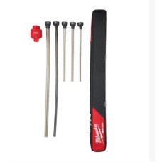 Насадки для пилососу AIR-TIP з великою довжиною гнучкі MILWAUKEE (6 шт.), в футлярі для зберігання