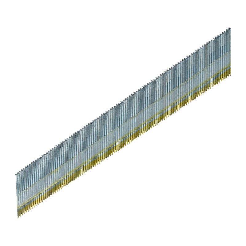 Цвяхи оцинковані з D-образною головкою MILWAUKEE, 15G/34 градуси/50мм, (2500шт)