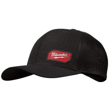 Бейсболка MILWAUKEE, Snapback, чорна, ONE-SIZE