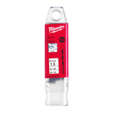 Свердло по металу HSS-R MILWAUKEE DIN338, діаметр 1,5х40х18мм, (10шт), пластикова коробка