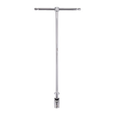 Ключ хромований з Т-образною ручкою та шарниром MILWAUKEE, Hex 19мм