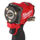 Гайковерт акумуляторний безщітковий 3/8'' MILWAUKEE, M12 FCIWF38G3-502X, 745Нм, з кільцем (зарядний пристрій С12 С, 2 акумулятор