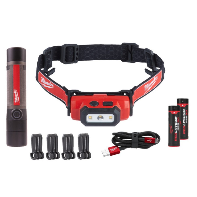 Ліхтар світлодіодний акумуляторний компактний MILWAUKEE, L4 FMHL2LED-302