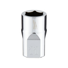 Головка торцева хромована 3/8'' 6гр. MILWAUKEE, 11мм