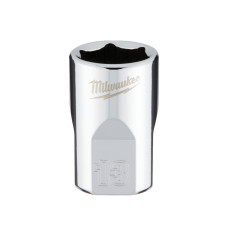 Головка торцева хромована 3/8'' 6гр. MILWAUKEE, 13мм